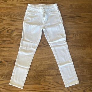 DL1961 Farrow Instaslim Ankle in White